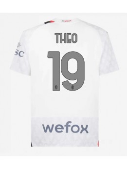 AC Milan Theo Hernandez #19 Replika Borta Kläder 2023-24 Kortärmad